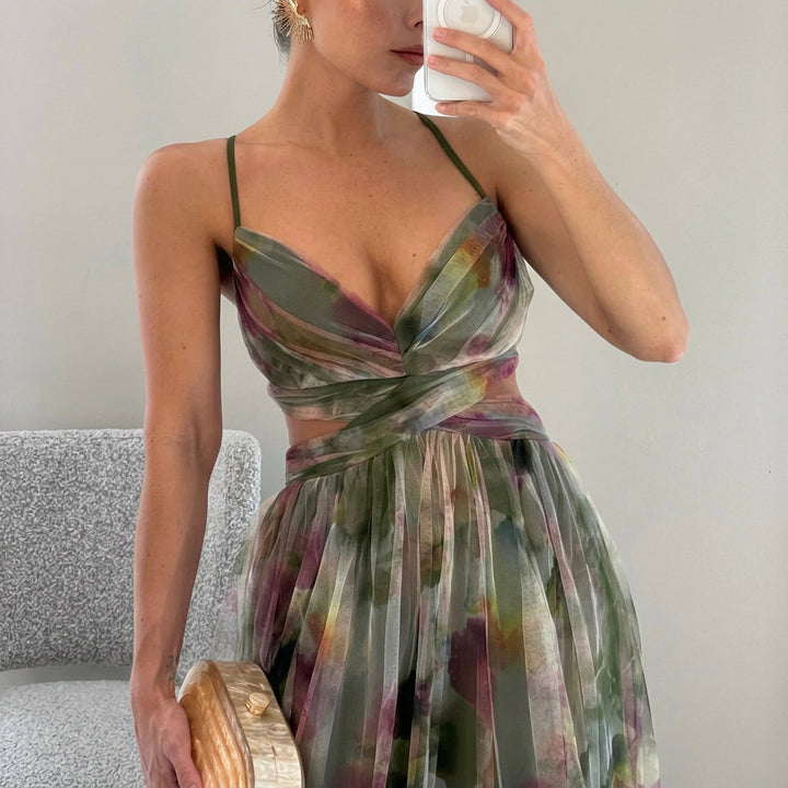 Catalina - Maxi Dress with Floral Print