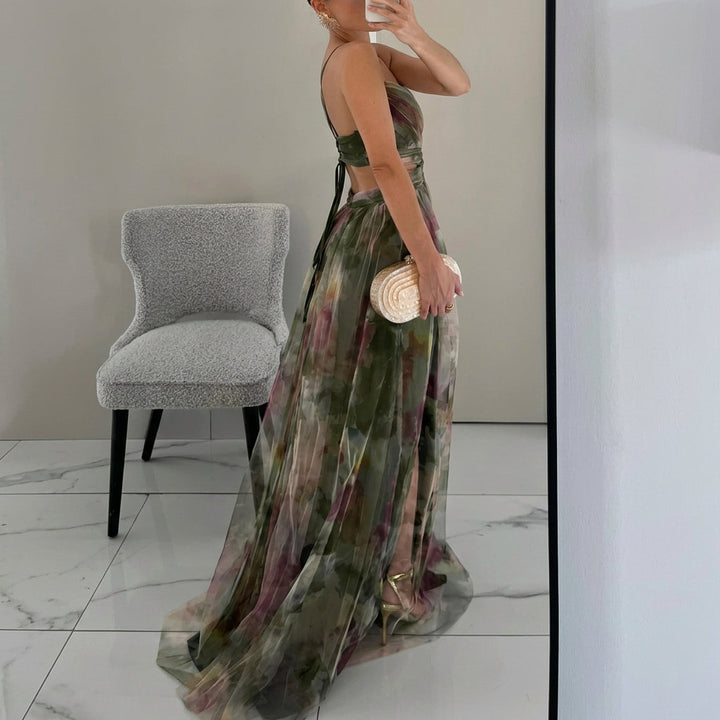 Catalina - Maxi Dress with Floral Print