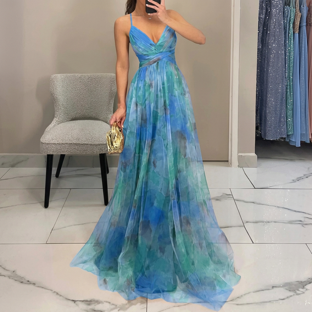 Catalina - Maxi Dress with Floral Print