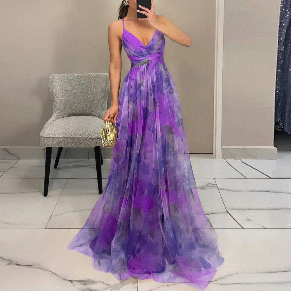 Catalina - Maxi Dress with Floral Print