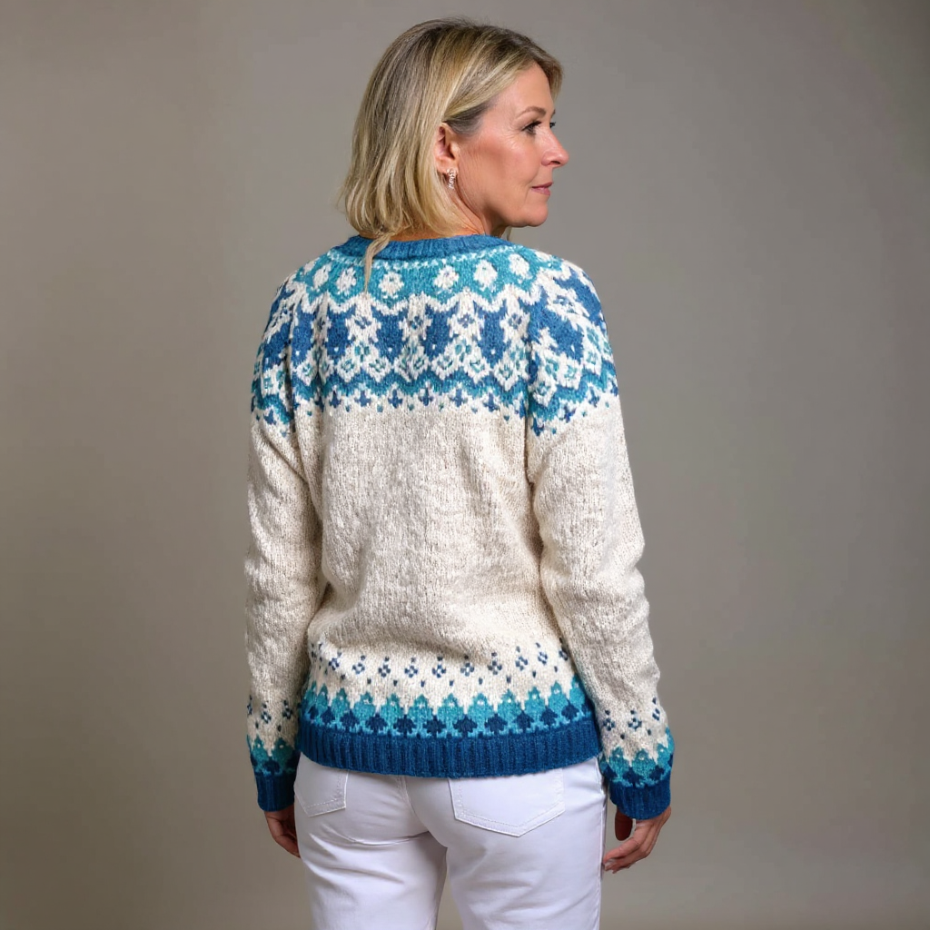 Brielle - Vintage Icelandic Cardigan