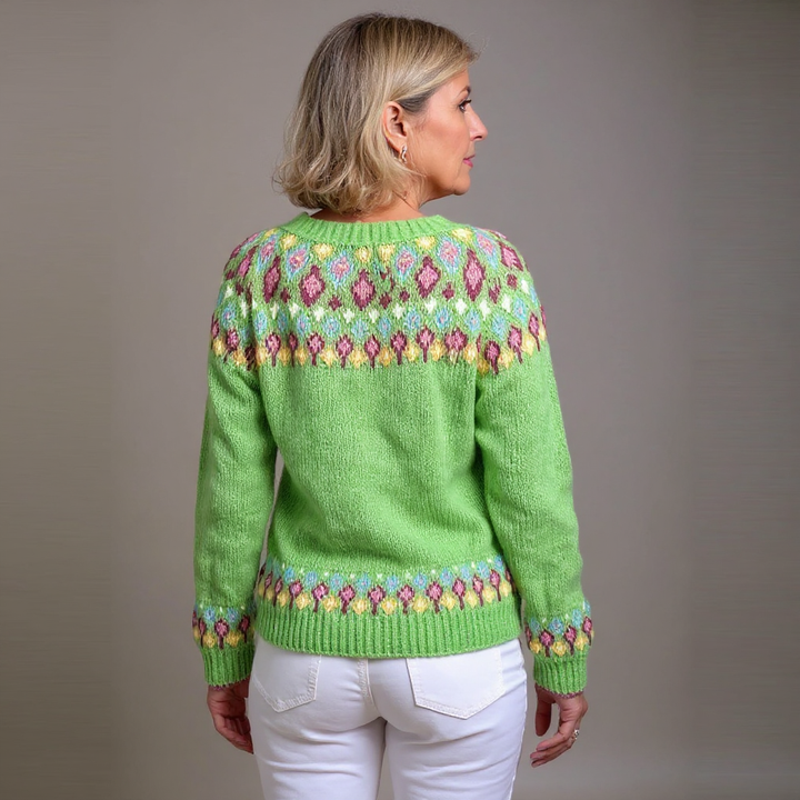 Violet - Vintage Icelandic Cardigan