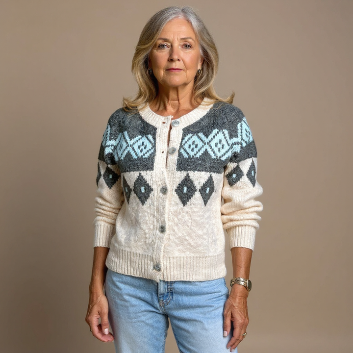Gloria - Vintage Icelandic Cardigan