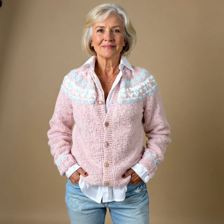 Janine - Vintage Icelandic Cardigan