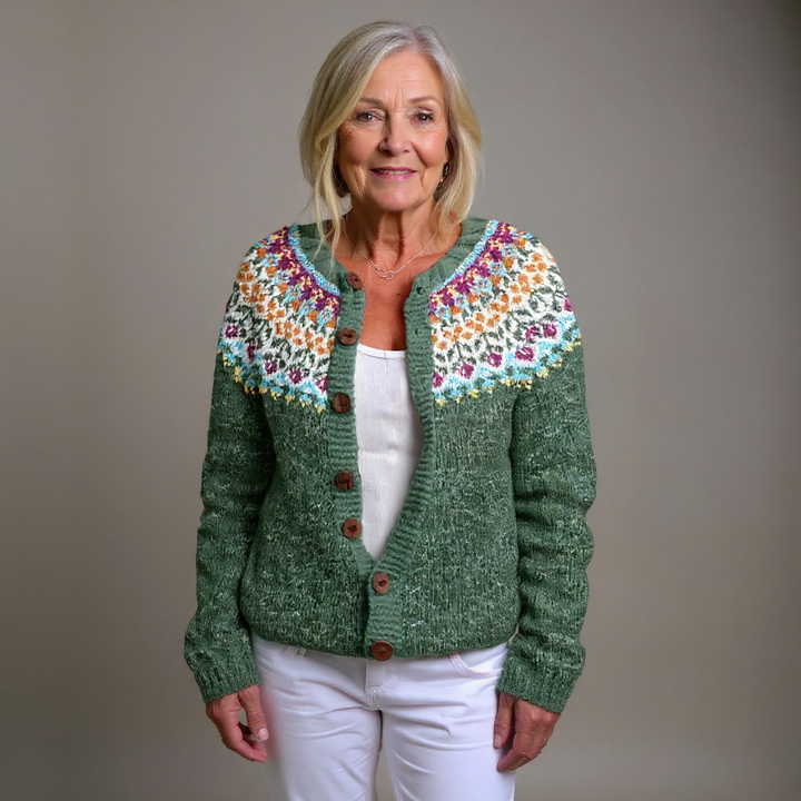 Nina - Vintage Icelandic Cardigan
