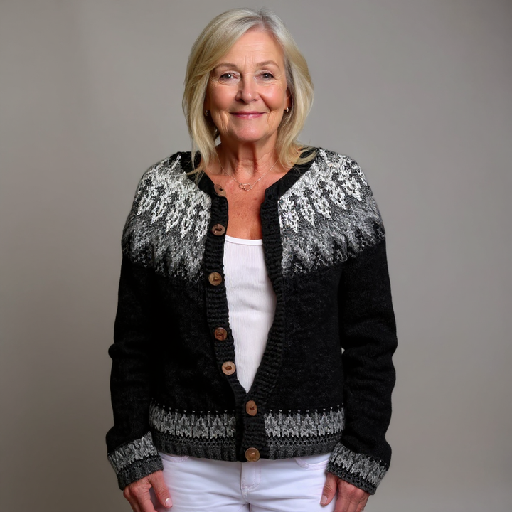 Phoebe - Vintage Icelandic Cardigan