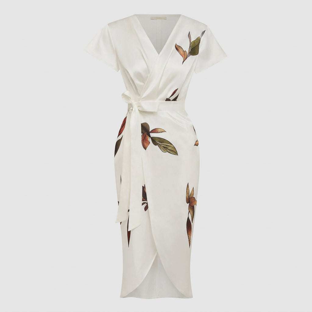 Lillian - Midi Dress with Bow