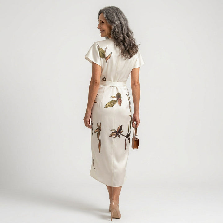Lillian - Midi Dress with Bow