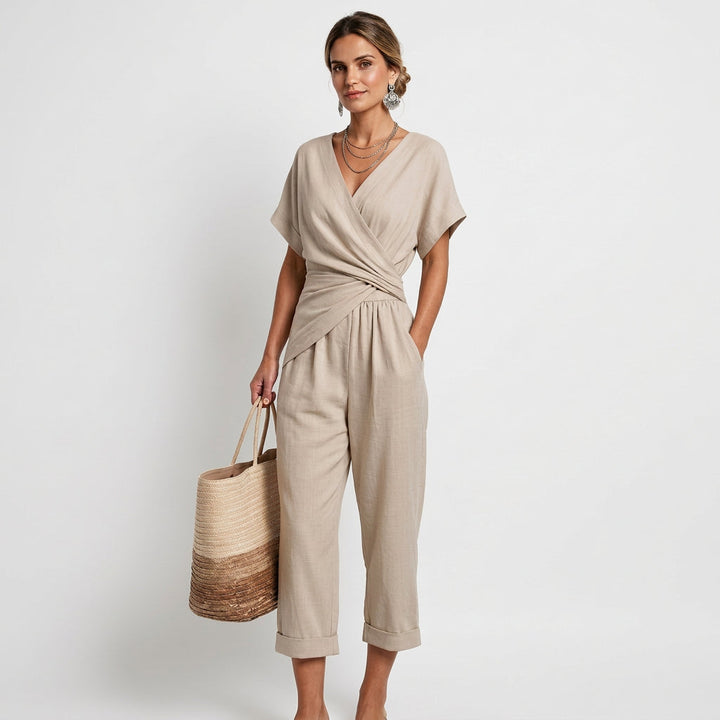 Patricia - Crossed Set with V-Neck