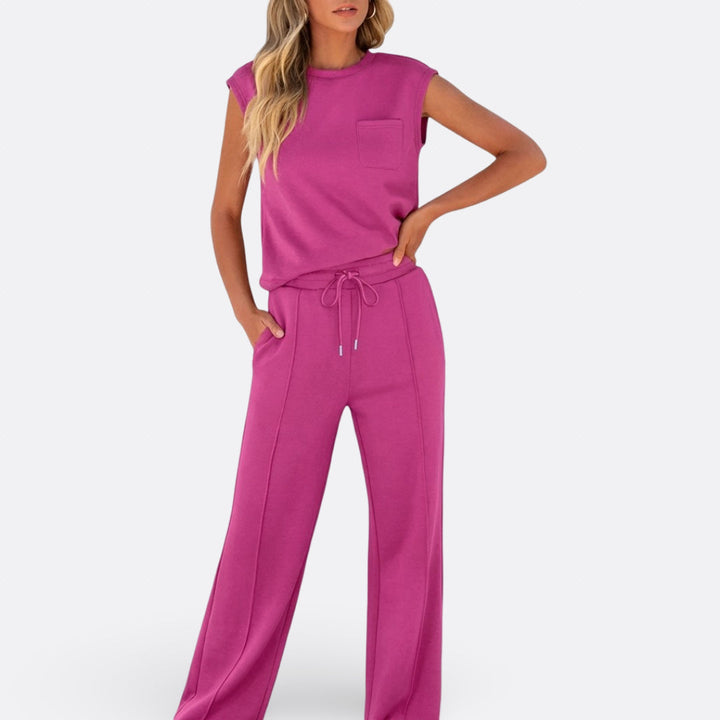 Wendy - Casual Set in Soft Lounge Fabric