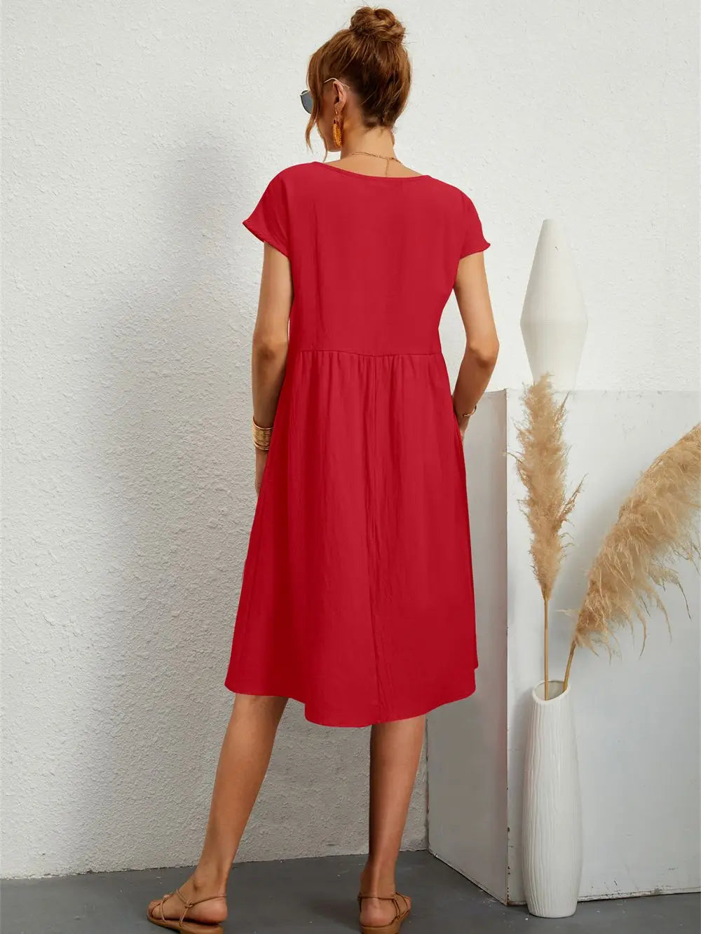 Aria - Casual Pocket Dress