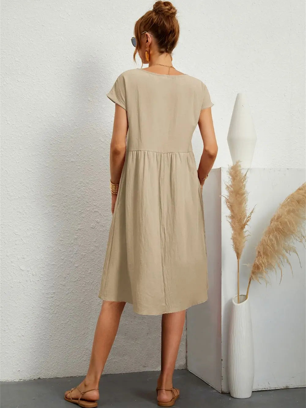 Aria - Casual Pocket Dress