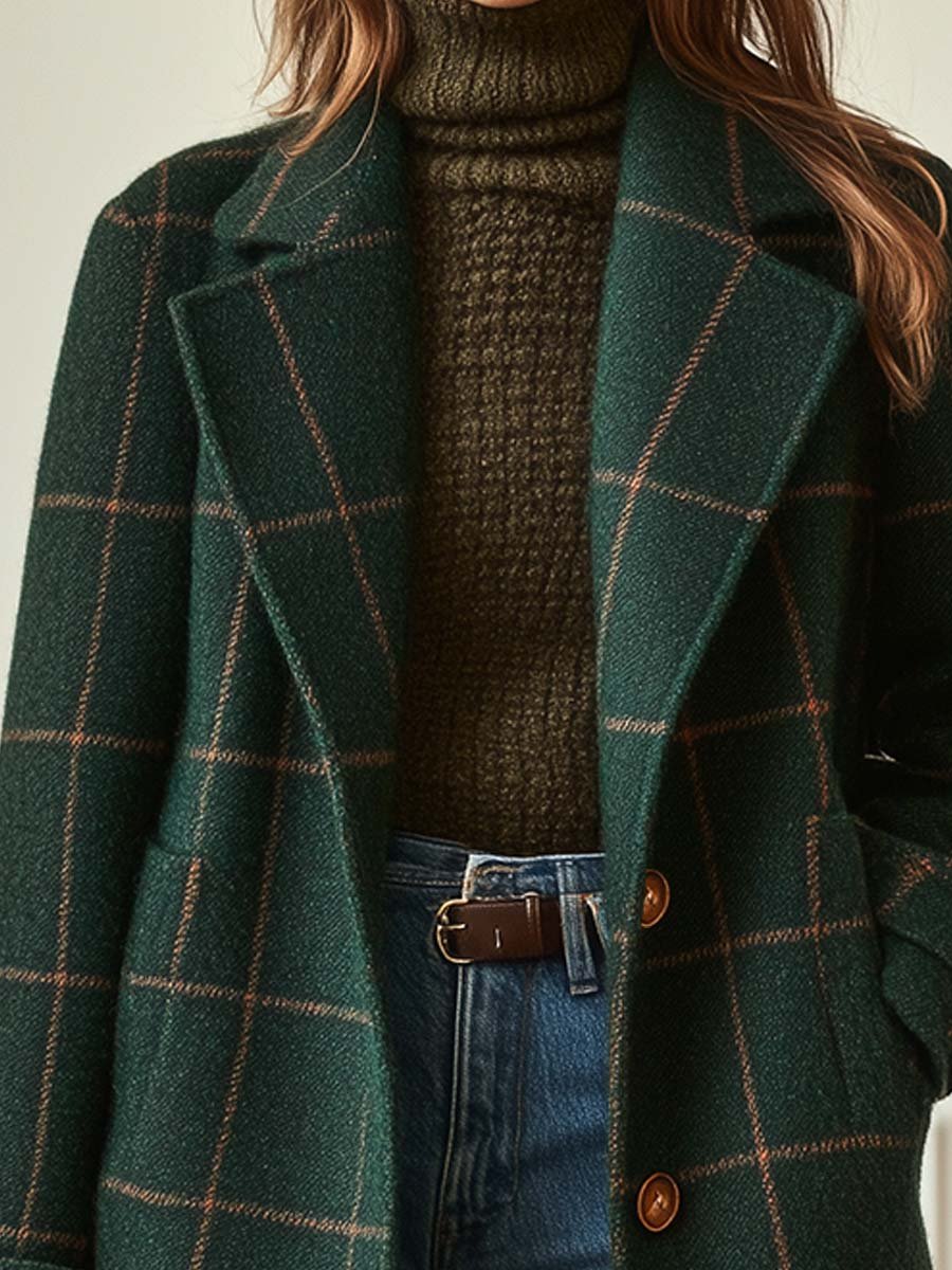 Ireland - Check Pattern Coat
