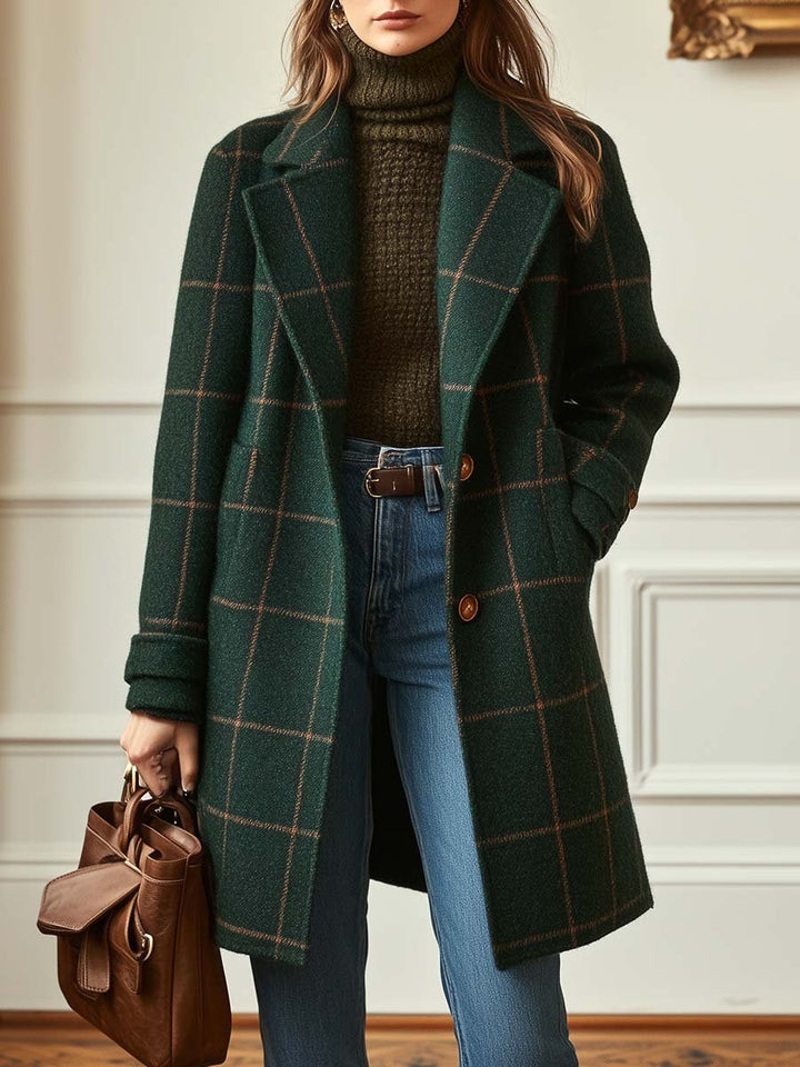 Ireland - Check Pattern Coat