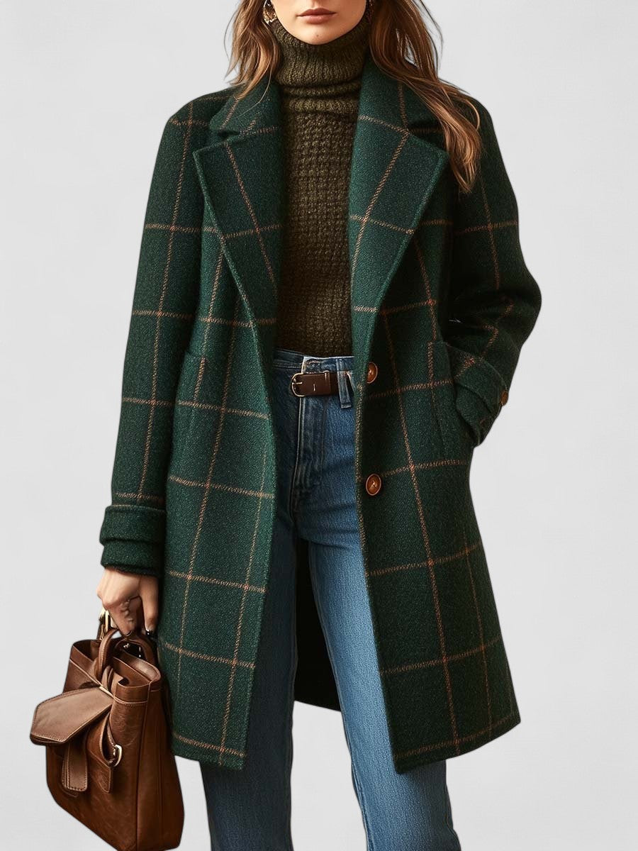 Ireland - Check Pattern Coat