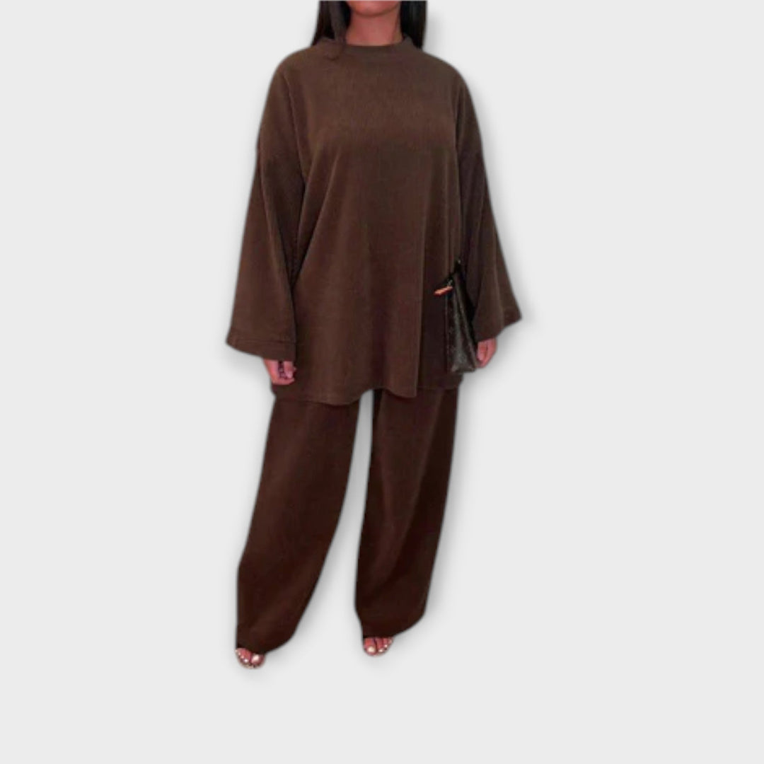 Julie - Plus Size Ribbed Set