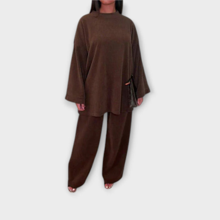 Julie - Plus Size Ribbed Set