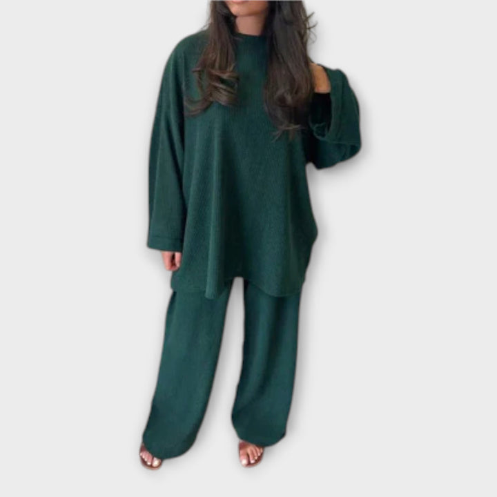 Julie - Plus Size Ribbed Set