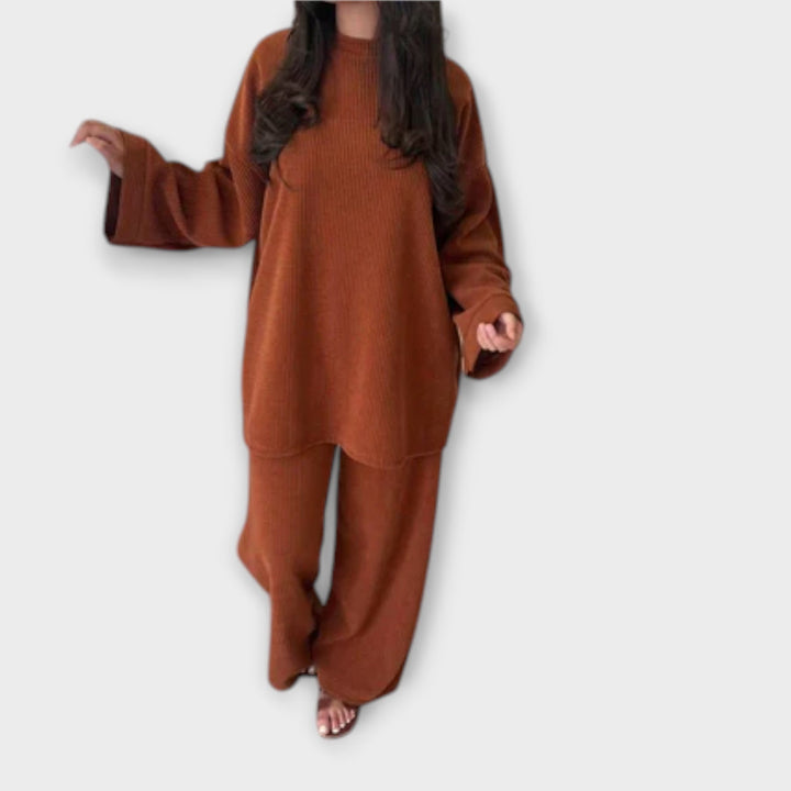 Julie - Plus Size Ribbed Set