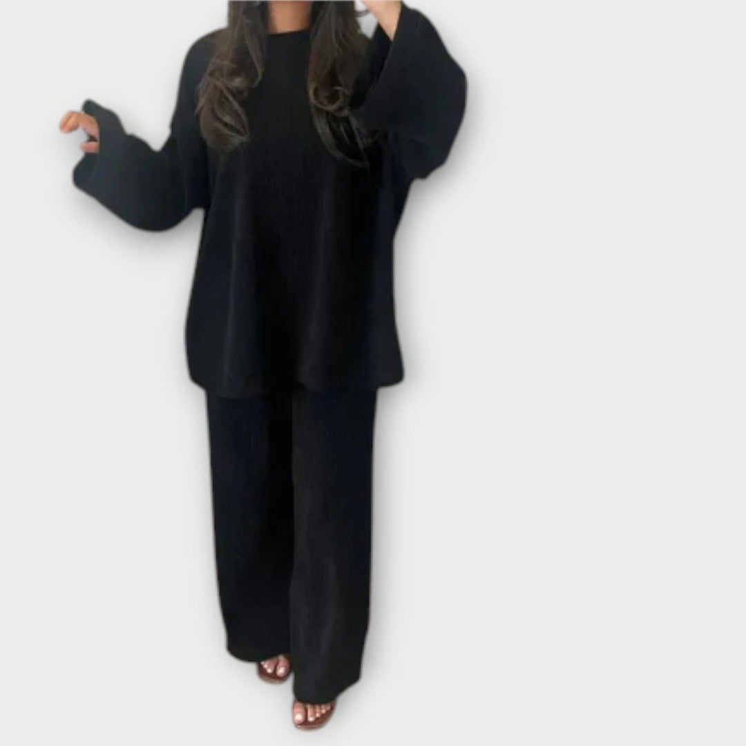 Julie - Plus Size Ribbed Set