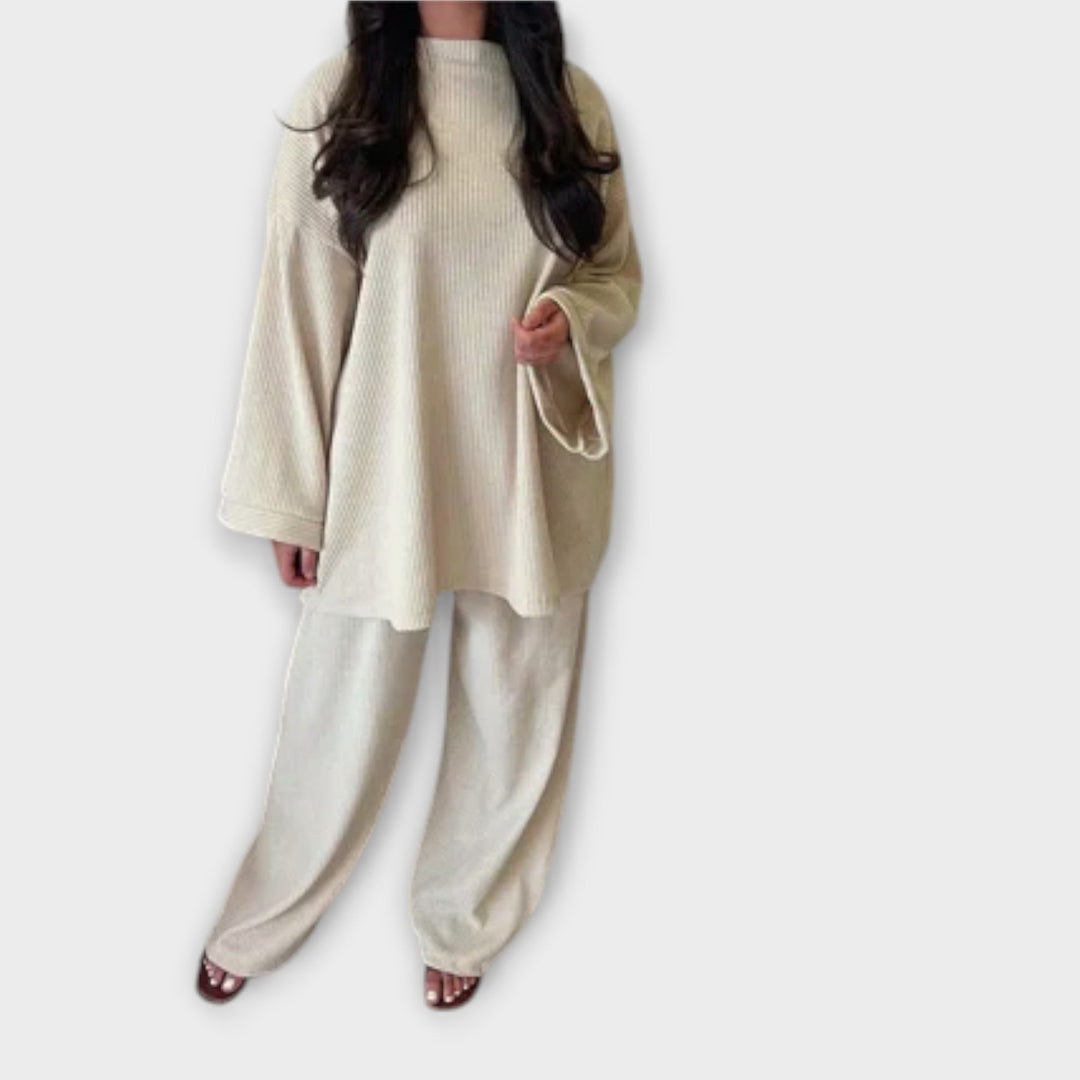 Julie - Plus Size Ribbed Set