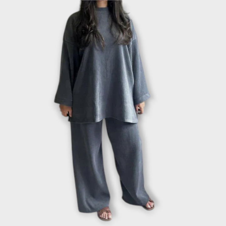 Julie - Plus Size Ribbed Set