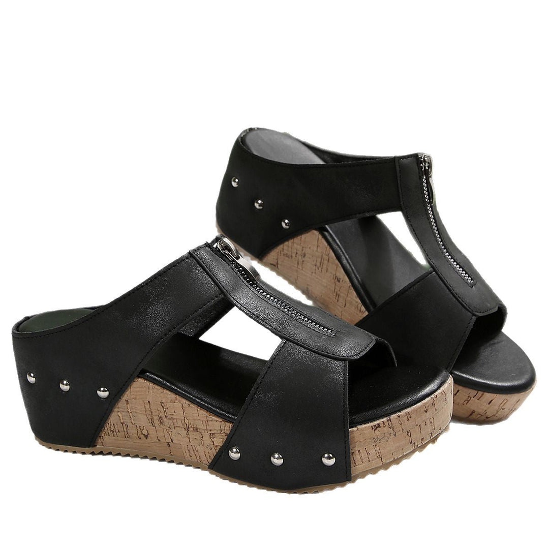 Vanessa - Stylish Wedge Sandals