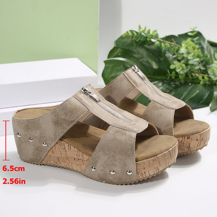 Vanessa - Stylish Wedge Sandals
