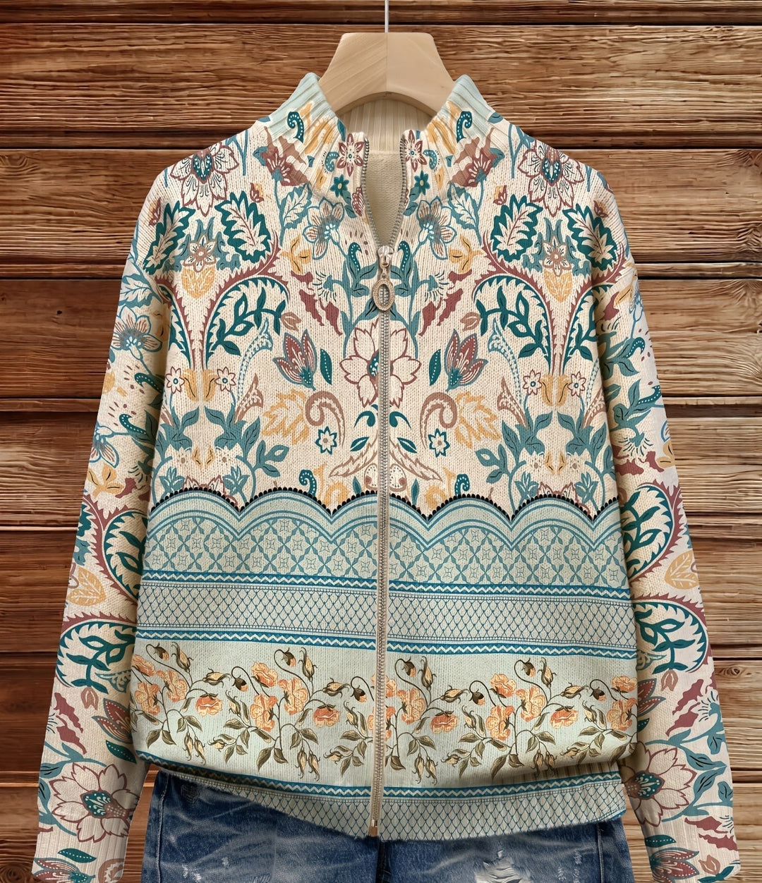Olivia - Vintage Floral Botanical Border Print